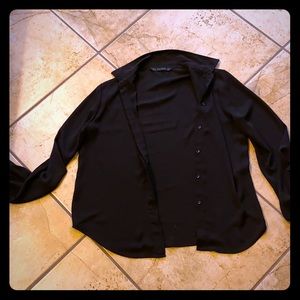 Black dress shirt